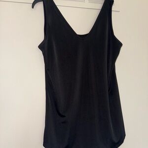 White House Black Market Sleek Black Tank Top